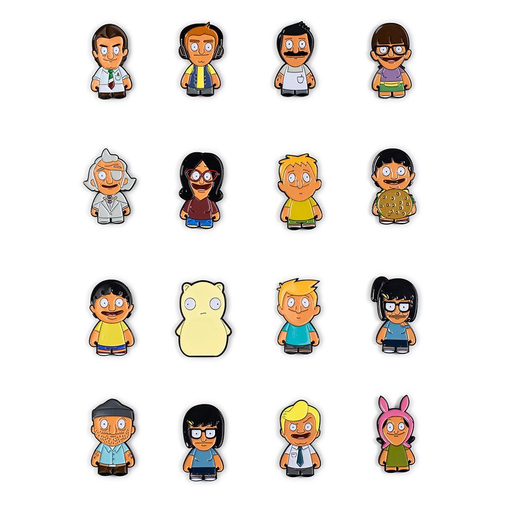 Bob's Burgers Enamel Pin Blind Box Series by Kidrobot