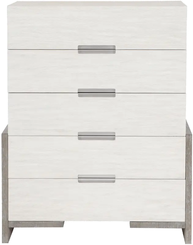 Foundations Two Tone Shale Gray Chest of Drawers