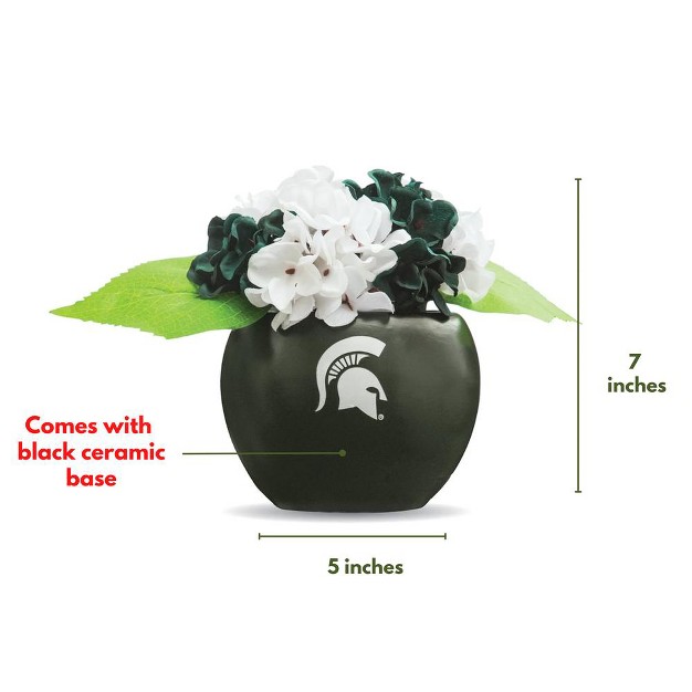 Quicskcart Michigan State Artificial Snake， Orchid And Hydrangea Plants 3-pack Bundle， Indoor Artificial Plant For Home Decor