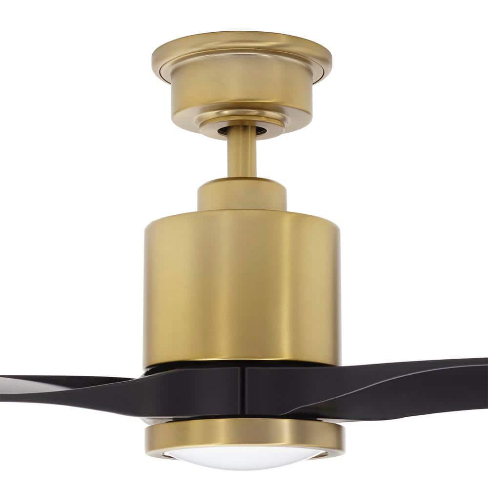 Home Decorators Collection Triplex 60 in LED Brushed Bronze Ceiling Fan with Light