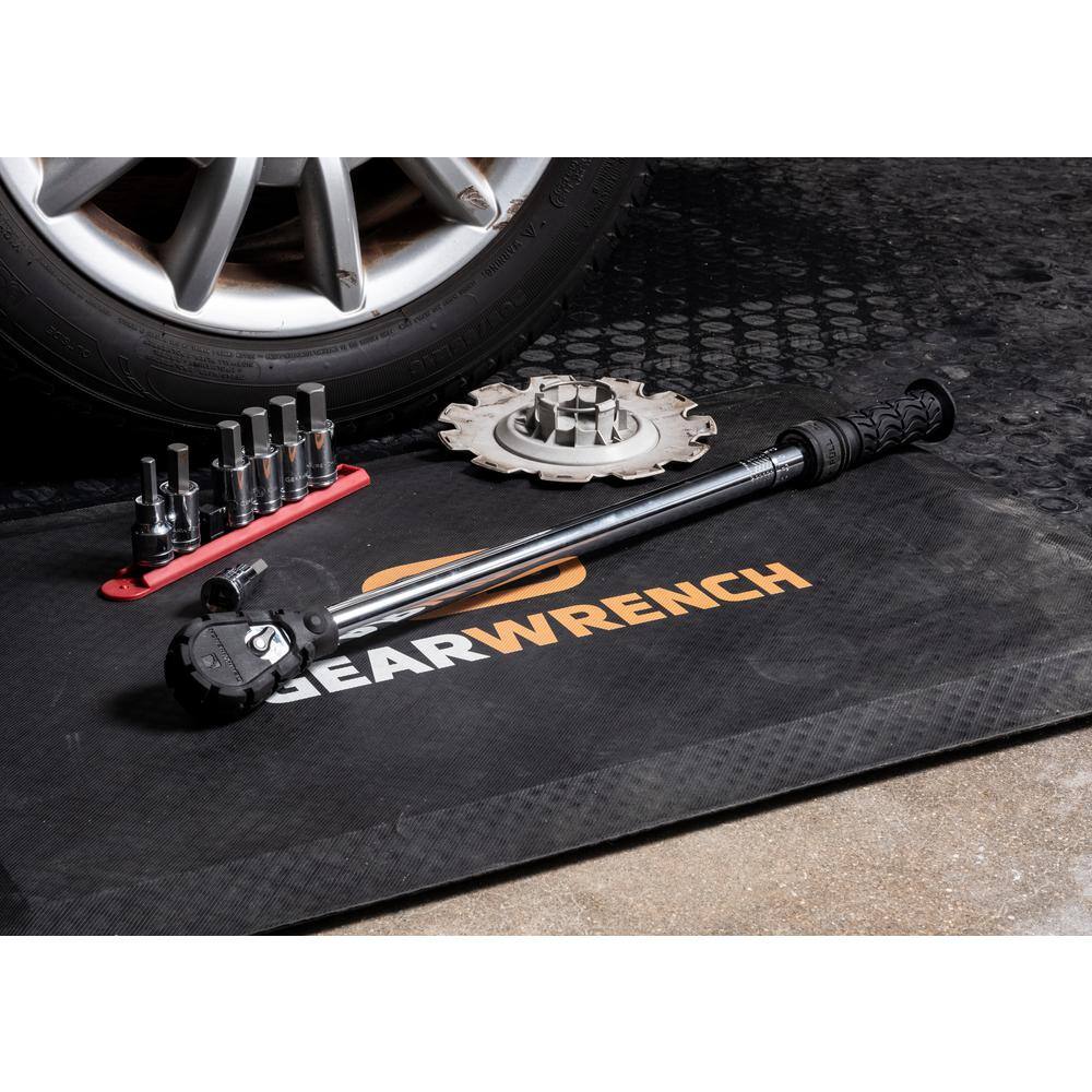 GEARWRENCH 12 in. Drive 30 ft.lbs. to 250 ft.lbs. Tire Shop Micrometer Torque Wrench 85088M