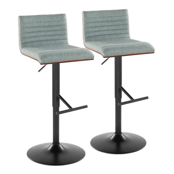 Carson Carrington Tyra Adjustable Bar Stool (Set of 2)