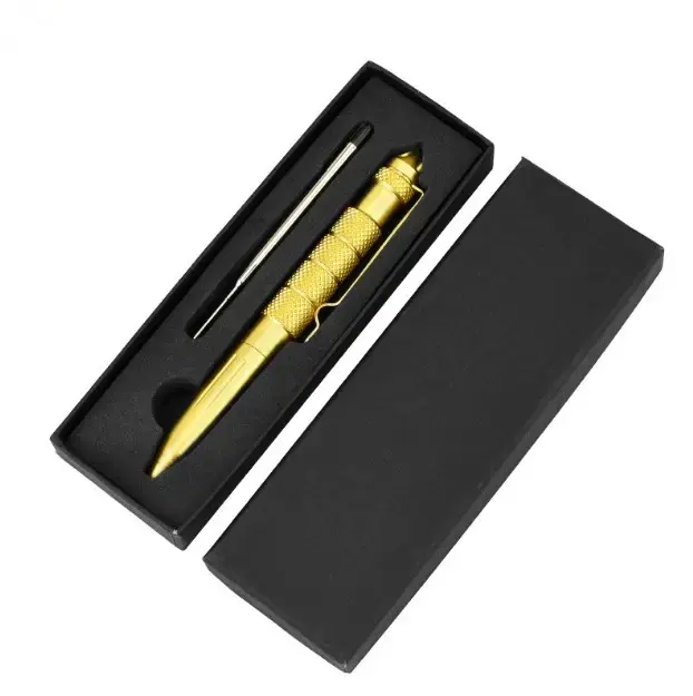 Outdoor Emergency Survival Tool Tactical Pen Portable Tungsten Steel Head Tactical Pen