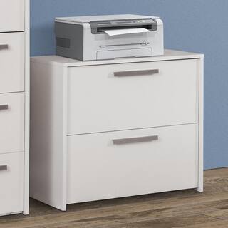 Alaska White Lateral File Cabinet AK4500LFWW