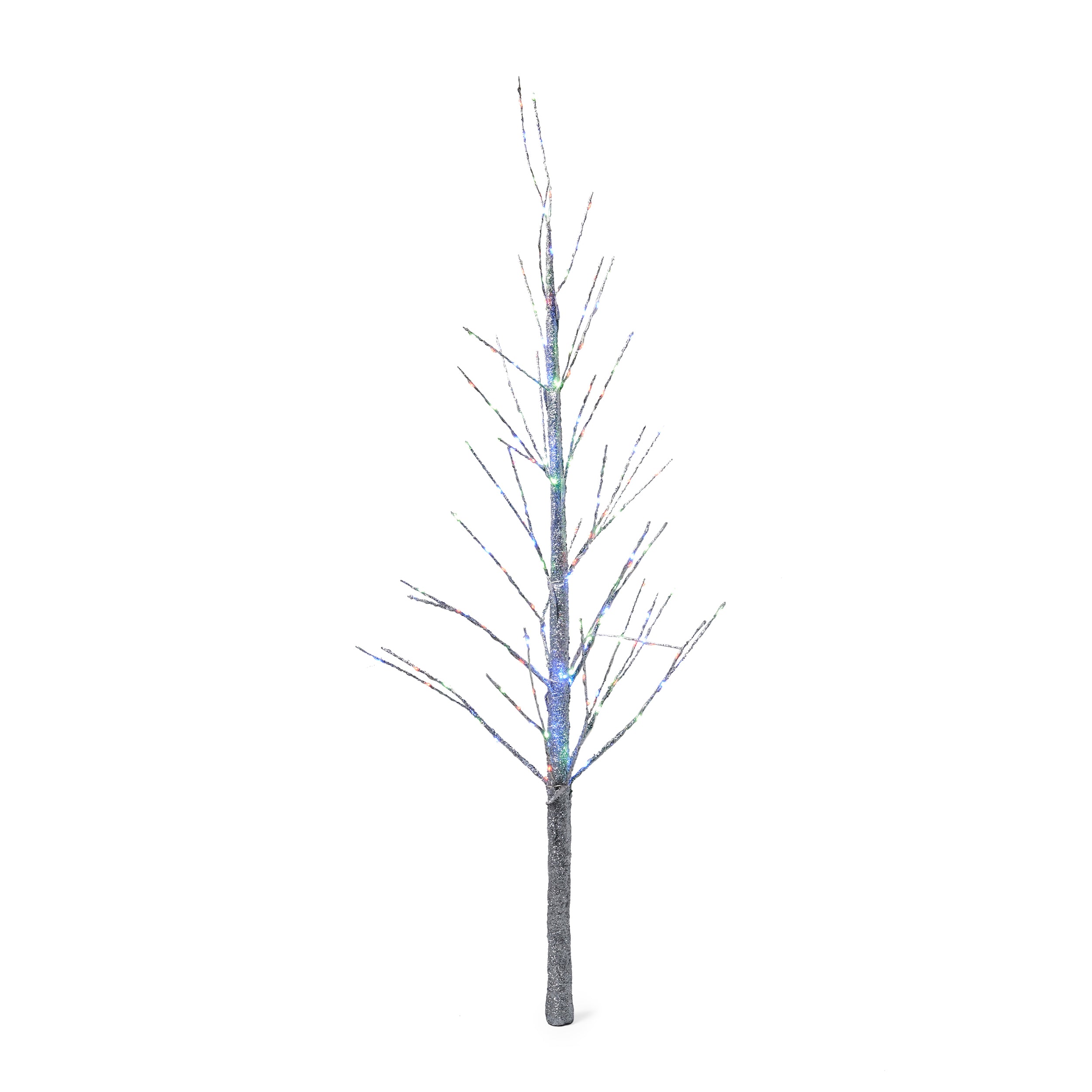 Abdi 4-foot Pre-Lit 152 Multi-Color LED Artificial Christmas Twig Tree