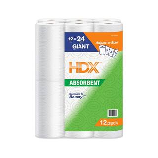 HDX Paper Towels (12-Roll) 22013