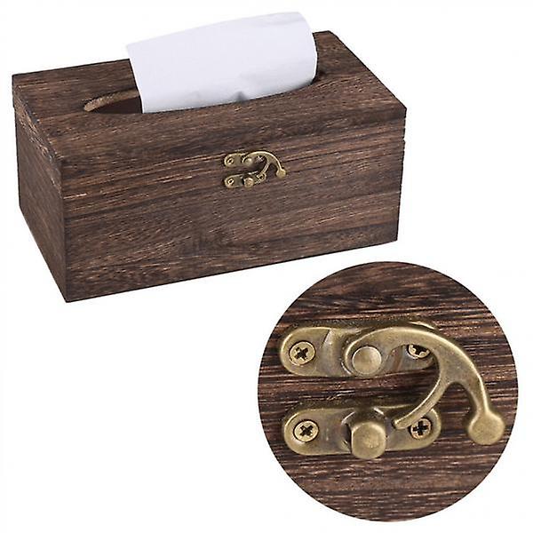 Wooden Tissue Box