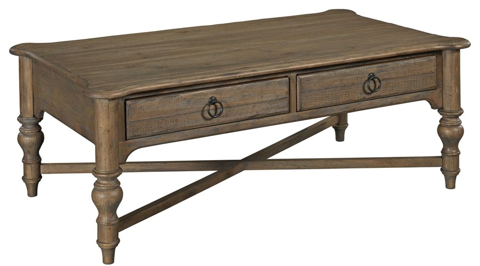 Kincaid Furniture Weatherford Cocktail Table  Heather   Traditional   Coffee Tables   by Unlimited Furniture Group  Houzz