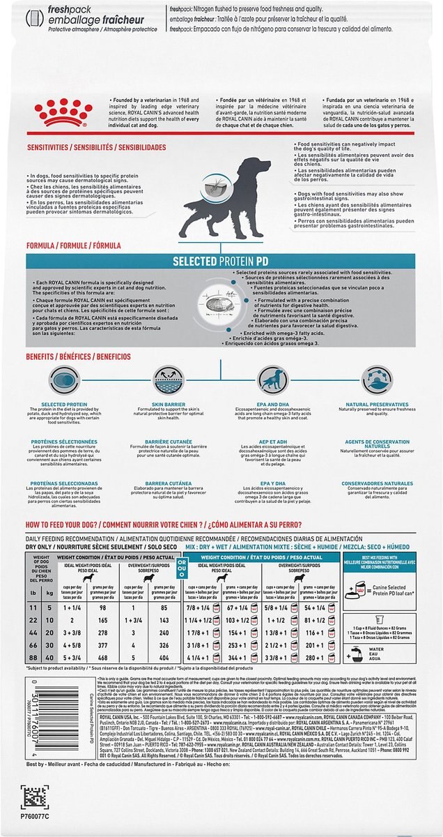 Royal Canin Veterinary Diet Adult Selected Protein PD Dry Dog Food