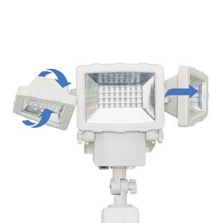 Westinghouse 125-Watt 130 White Motion Activated Outdoor Integrated LED Solar Flood Light SR11AC01H-06