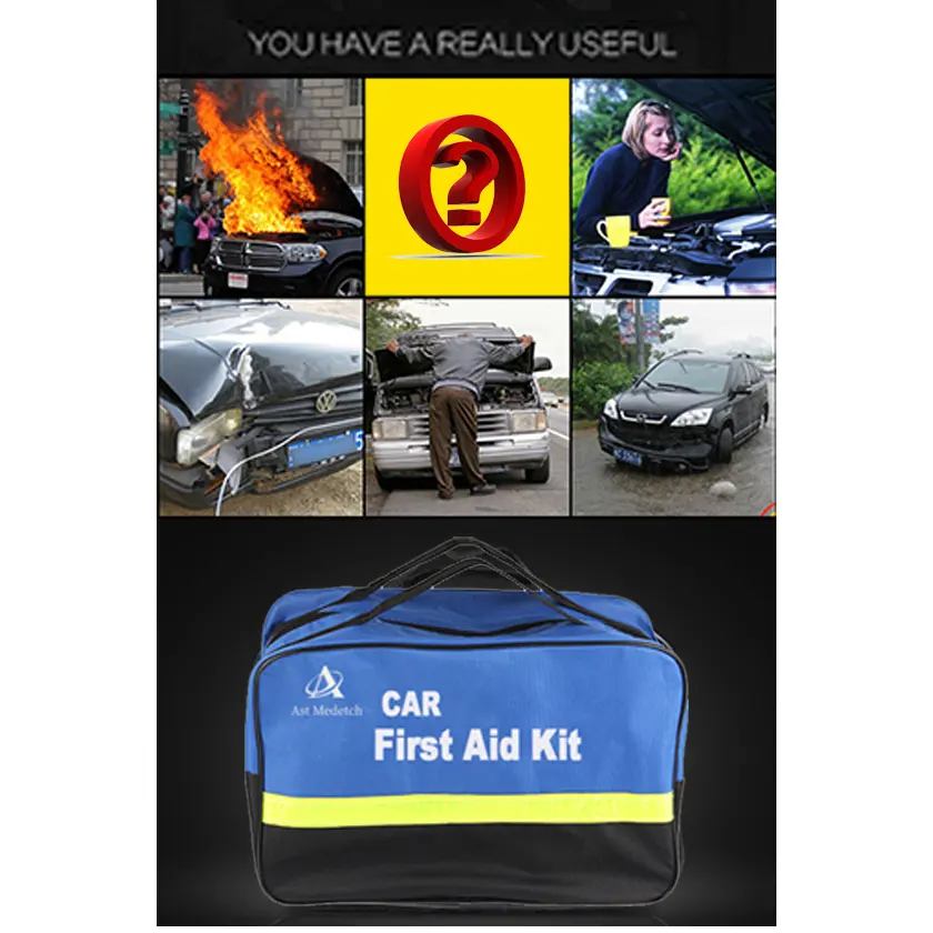 Outdoor First Aid Kit Gear Auto kit for Camping Hiking Car Survival First Aid Kit