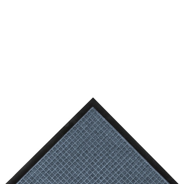 2 x27 x3 x27 Solid Dotted Doormat Blue black Hometrax