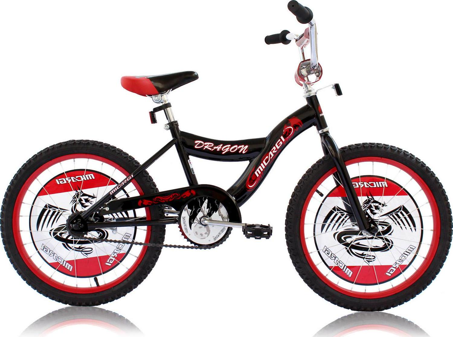 Wonder Wheels 20  BMX SType Frame Boy8217s Bicycle Coaster Brake One Piece Crank Chrome Rims Black Tire Kid8217s Bike 8211 Black  Crowdfused