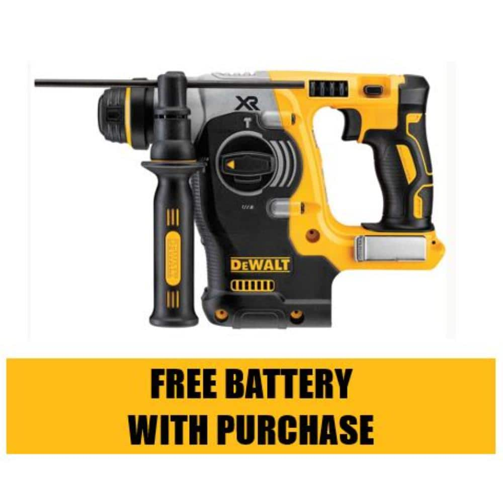 DEWALT 20V MAX XR Cordless Brushless 1 in. SDS Plus L-Shape Rotary Hammer (Tool Only) DCH273B