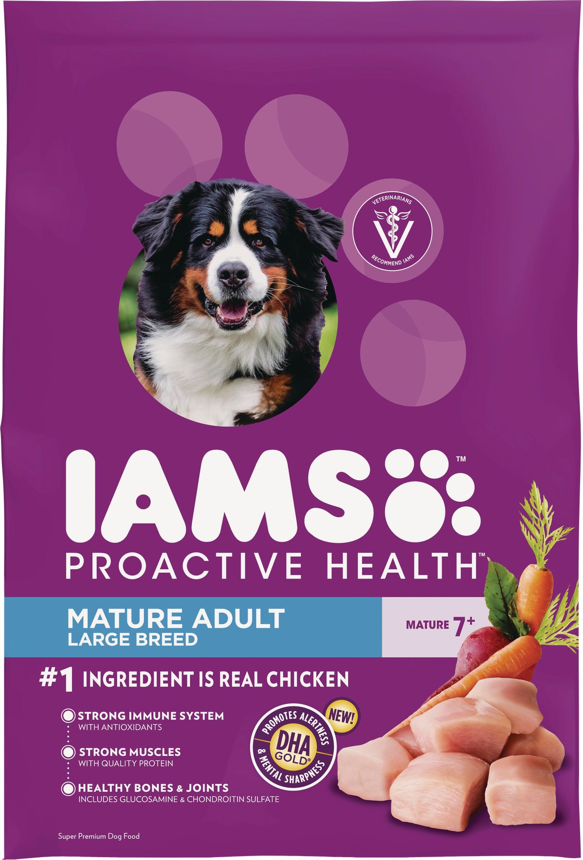 Iams Proactive Health Mature Adult Large Breed Dry Dog Food 30 Lb.