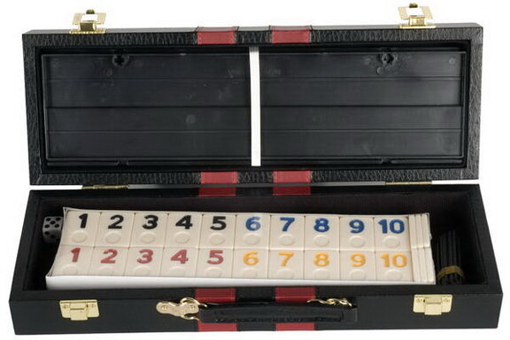 CHH 5017 Deluxe Rummy with Plastic Racks