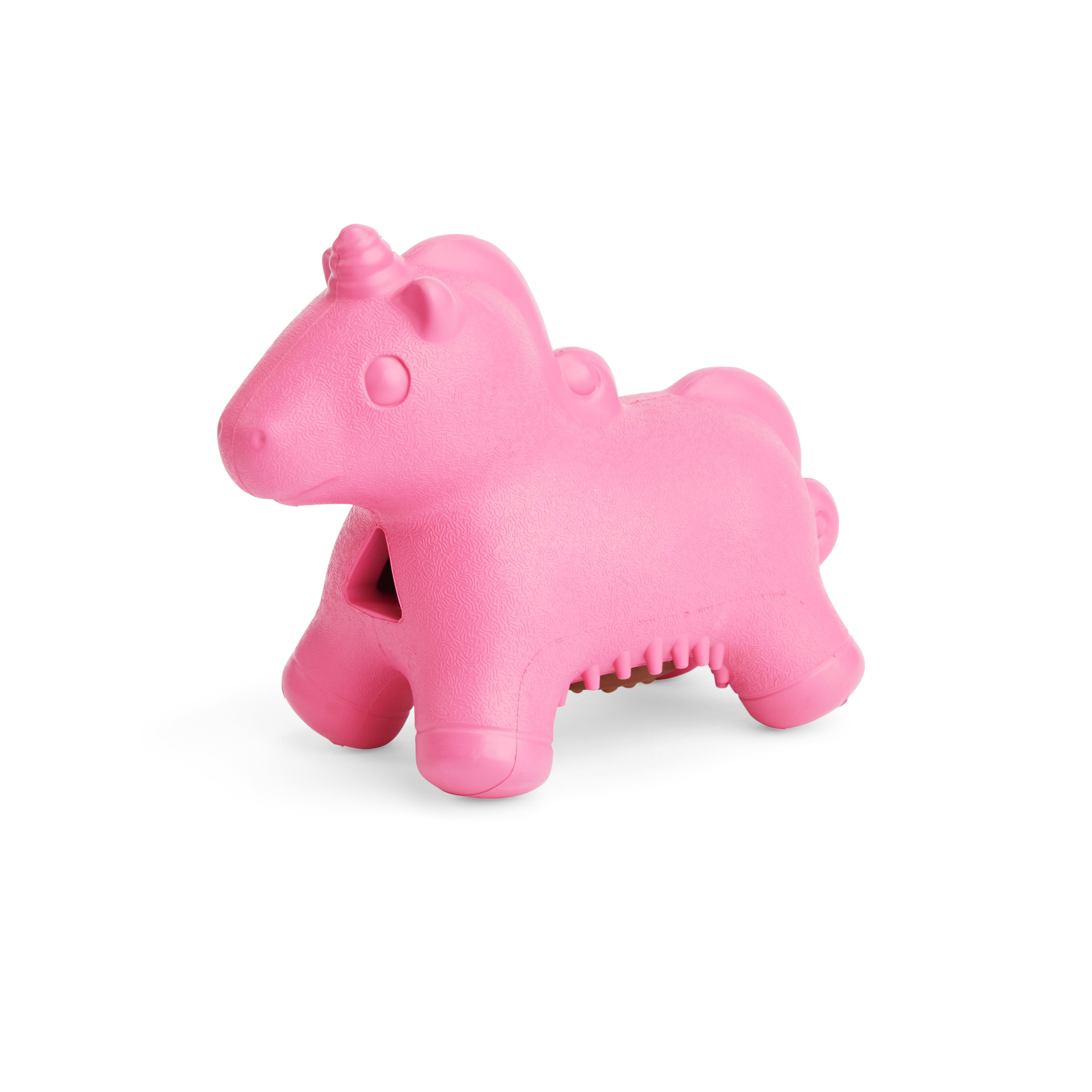 LEAPS  BOUNDS Unicorn Treat Dog Toy， Small