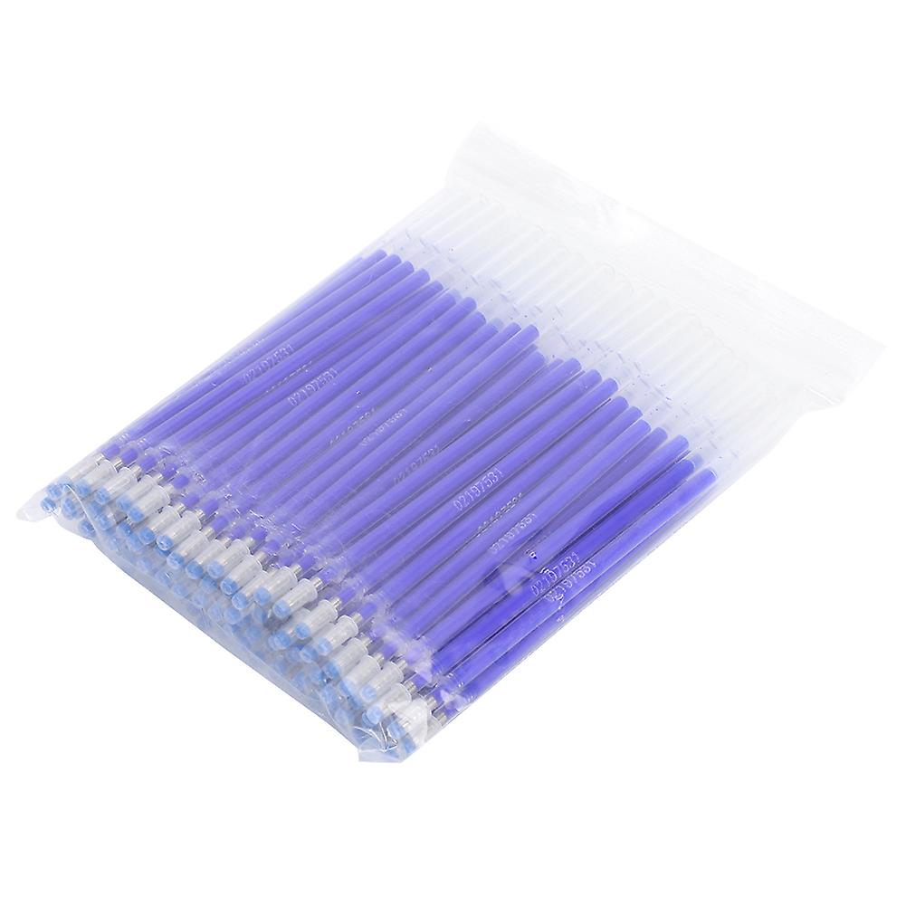 100pcs Blue High Temperature Disappearing Pen Refill Heat Erasable Marker Tailoring Accessories