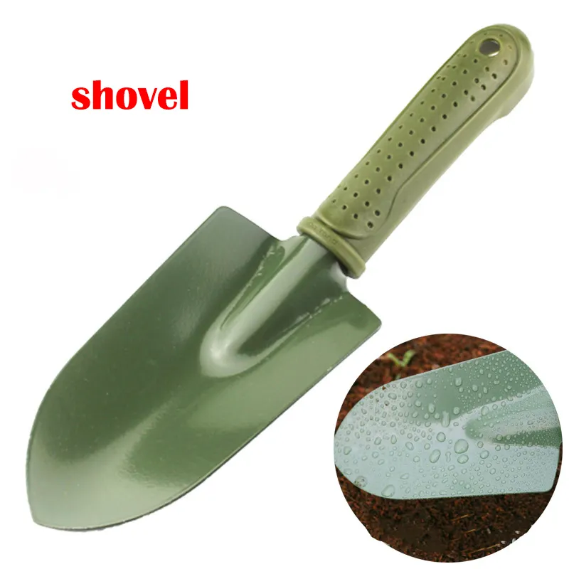 3 piece set PVC handle utility garden tool set shovel small shovel rake outdoor garden tools