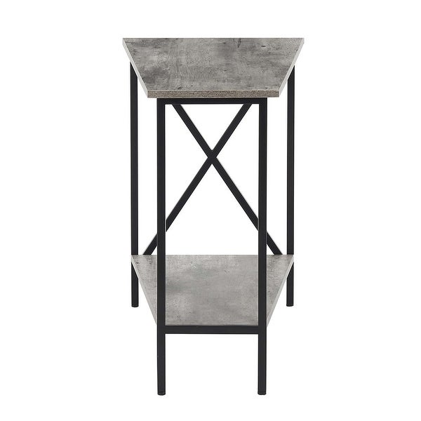 Carbon Loft Ehrlich Wedge End Table