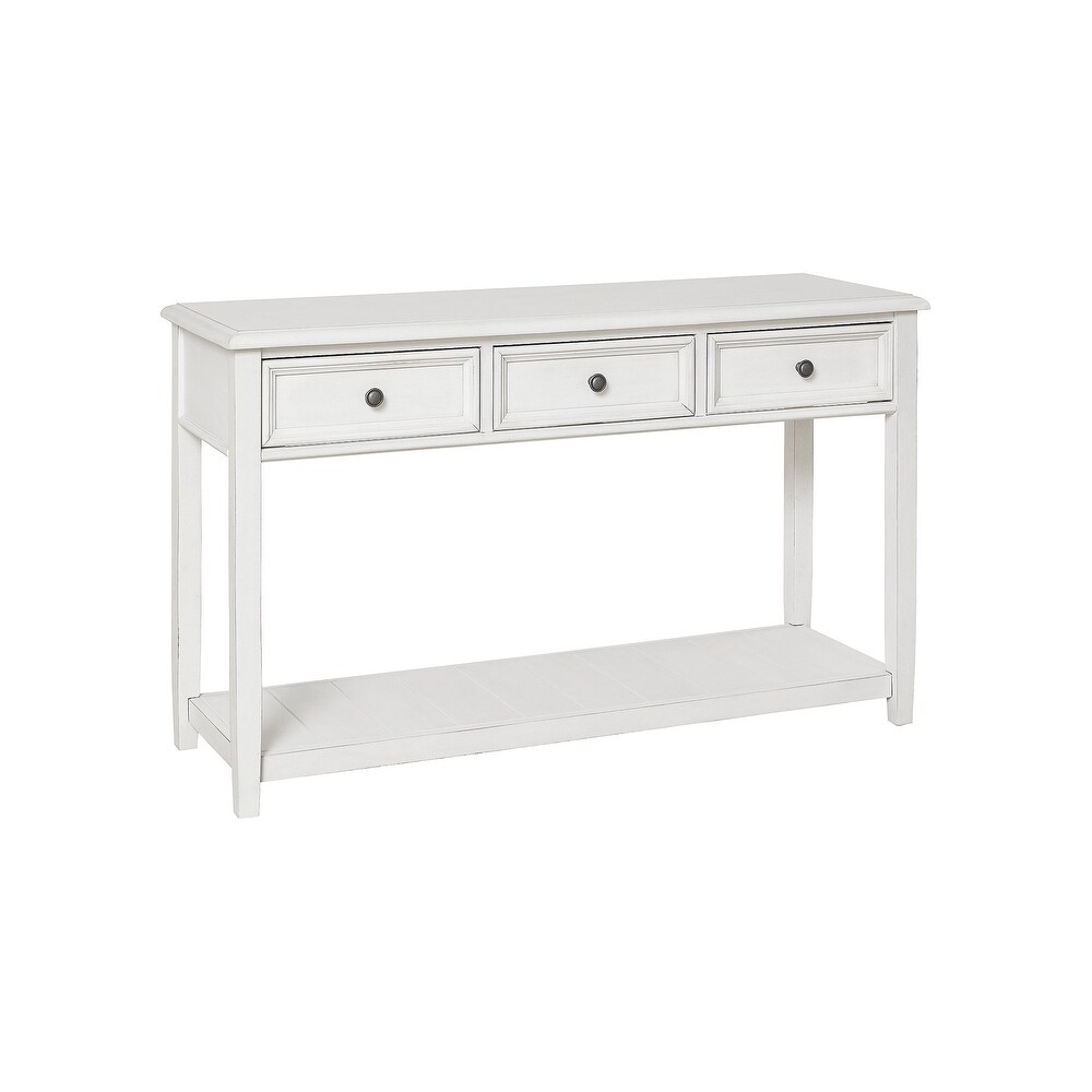 Ashley Furniture Kanwyn Whitewash Sofa Table   50\