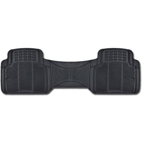 BDK 1-Piece Ridged Rubber Floor Mats Car SUV， Van and Truck Trimmable Liner