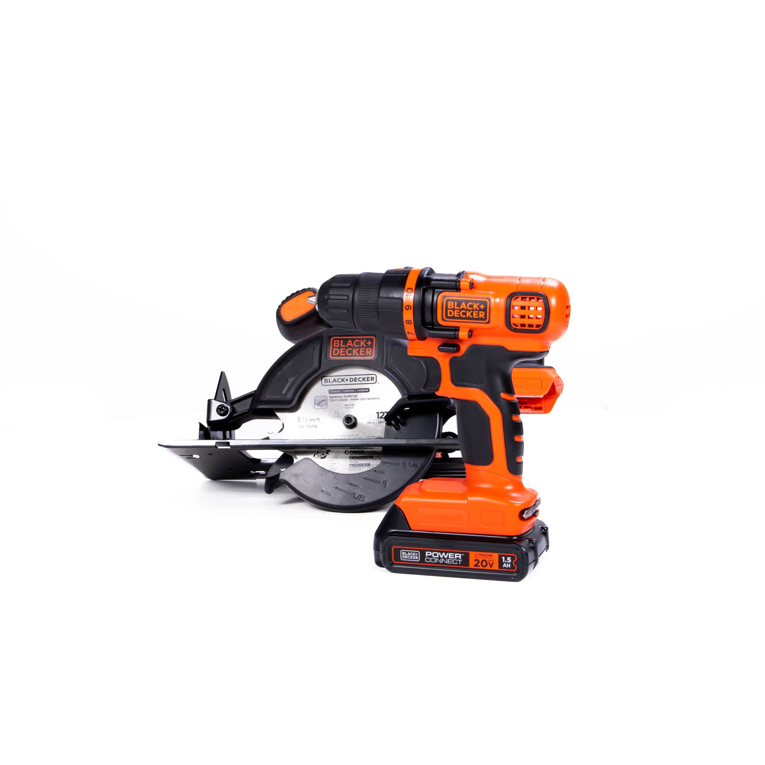 20V MAX* POWERCONNECT™ Cordless Drill/Driver + Circular Saw Combo Kit