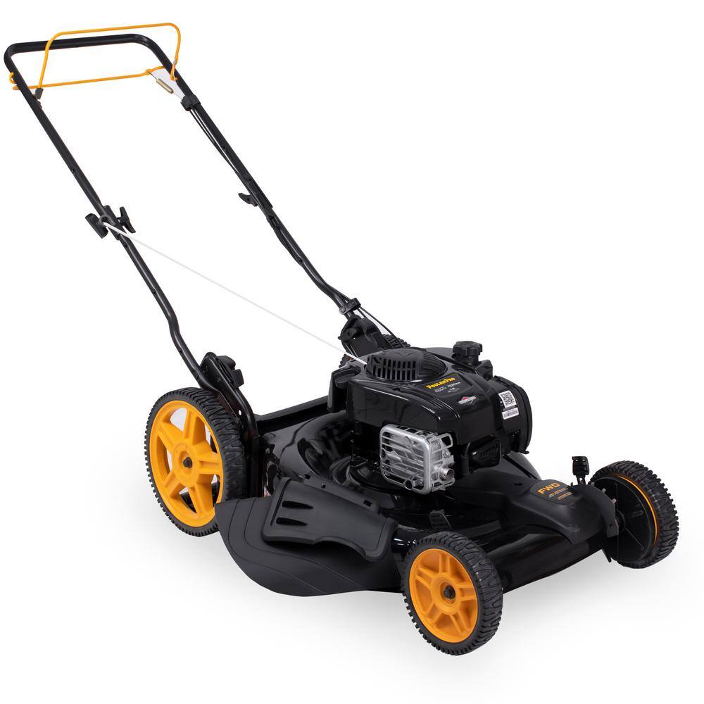 Poulan PRO 625Ex 22 in. 150 cc Briggs and Stratton Gas FWD Walk Behind 3-in 1 Self-Propelled Lawn Mower PM22Y625RH