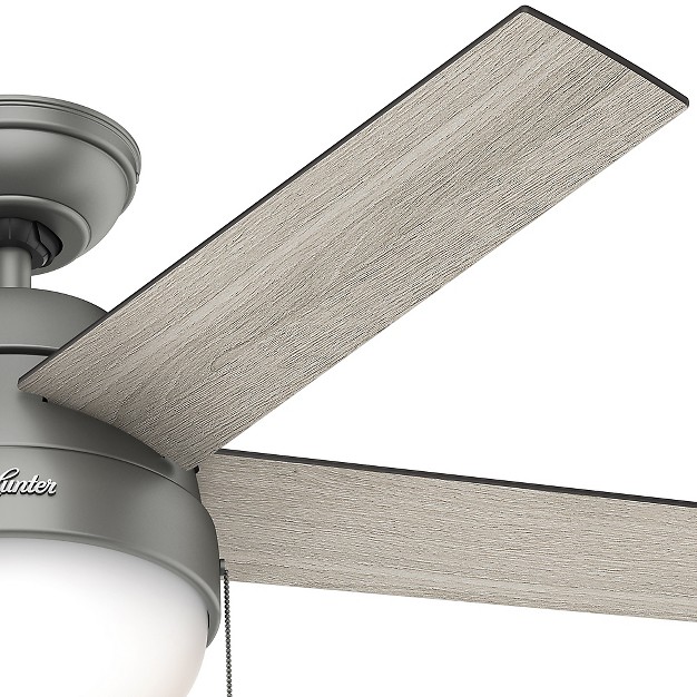 Anslee Ceiling Fan includes Led Light Bulb Hunter Fan