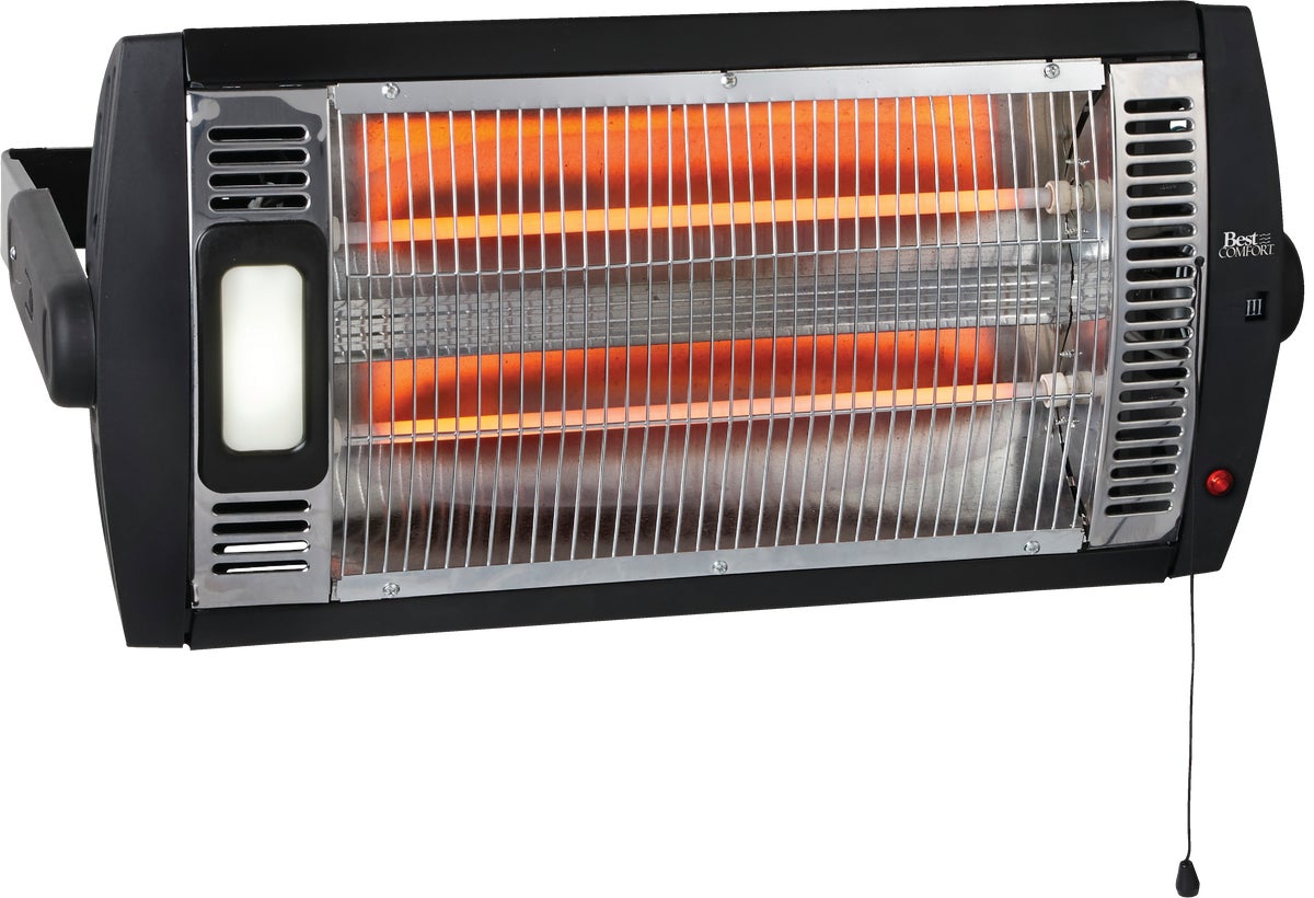 Best Comfort Garage Quartz Heater Black 12.5A