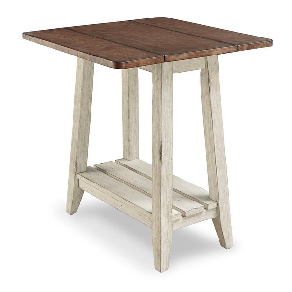 The Gray Barn Rectory Wood Drop Leaf End Table