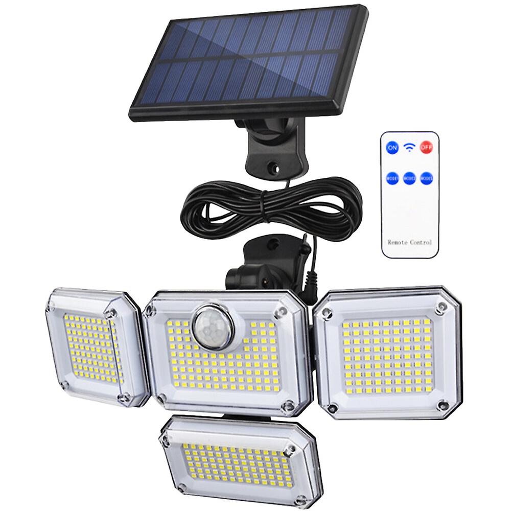 1 Set Of Solar Outdoor Light Waterproof Flood Light Solar Powered Wall Lamp Garden Yard Solar Lamp