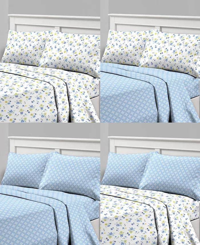 Sanders Turnstyle 6-Pc. Sheet Set， Full