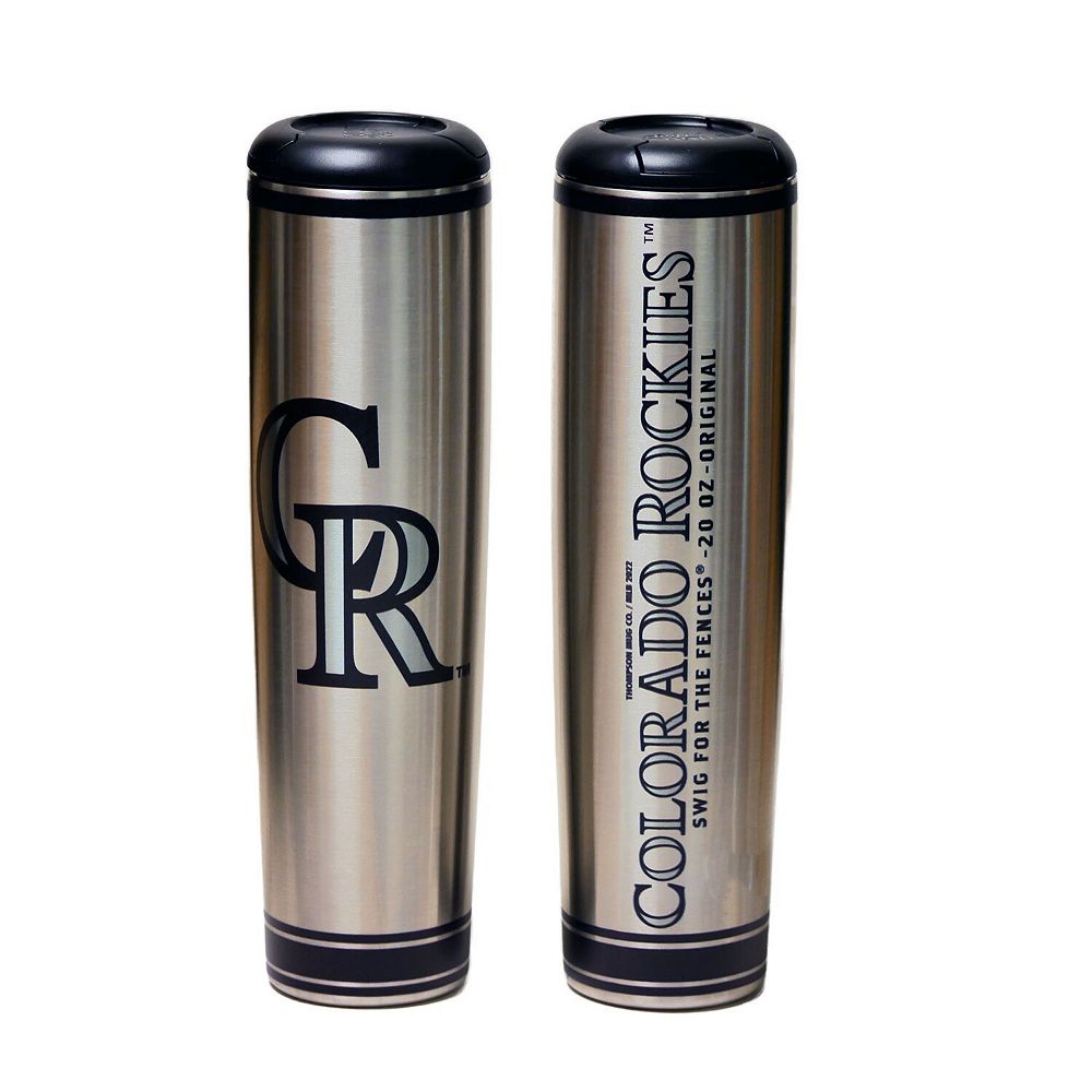 Colorado Rockies 20 oz. Metal Bat Tumbler