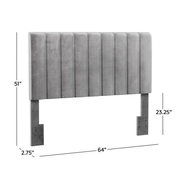 Hillsdale Furniture Crestone Upholstered Headboard - - 33414855