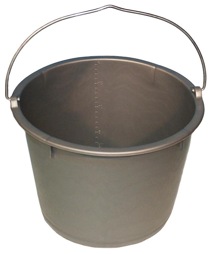 Bucket 20 L With Measuring Divider Barn Livestock Feeding