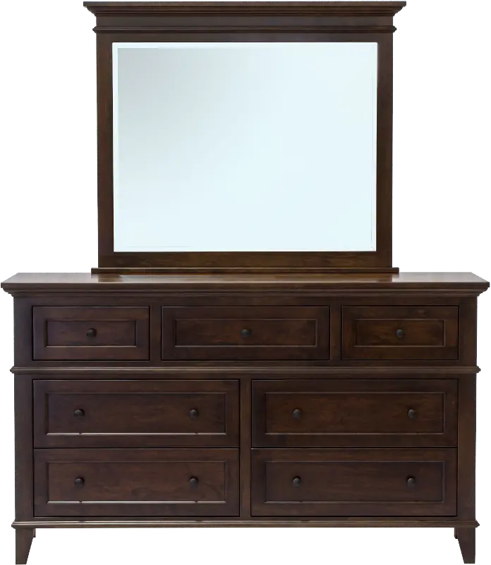 Brentwood Brown Dresser