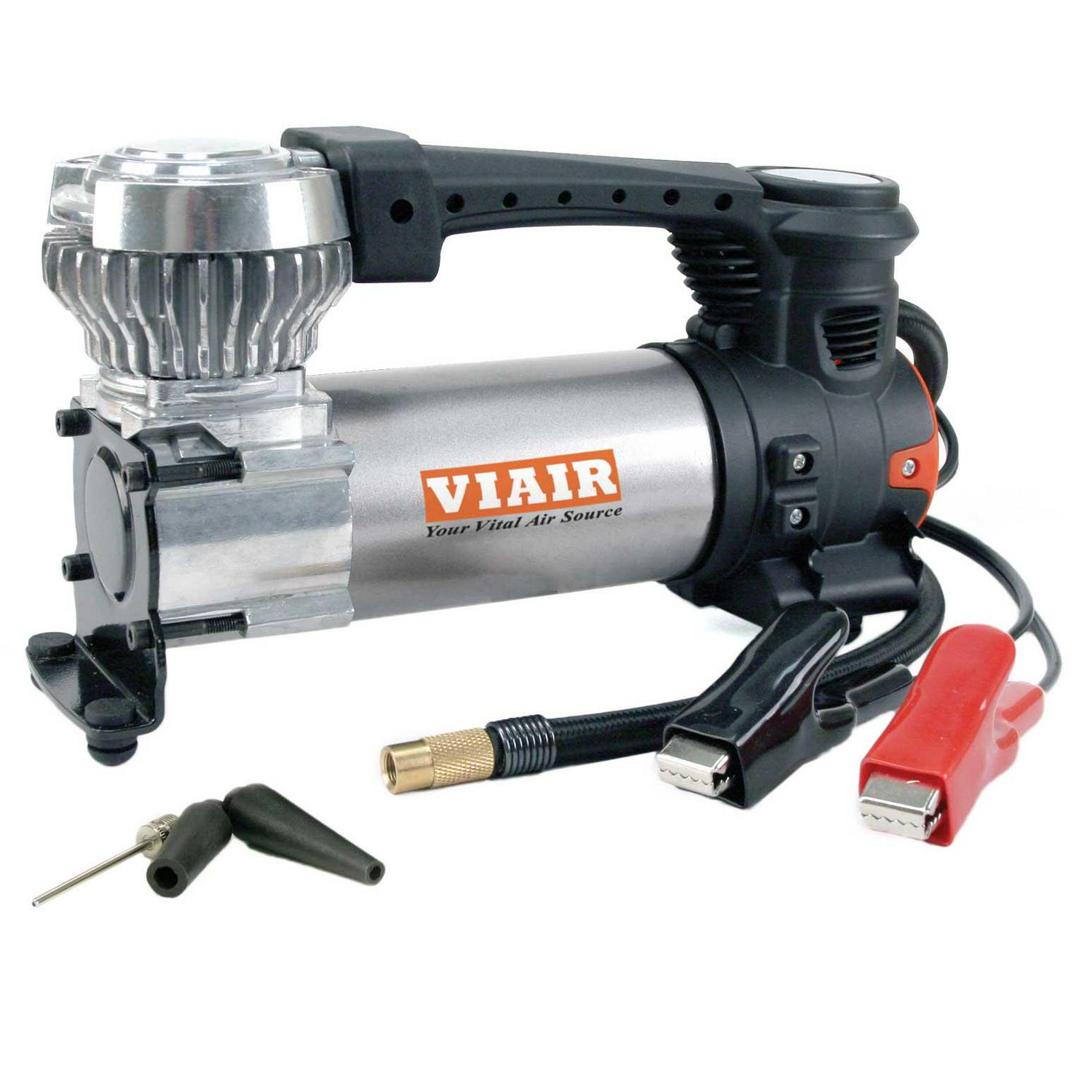 VIAIR 88P Portable Compressor Kit with Power Cord and Air Hose for Tires up to 33