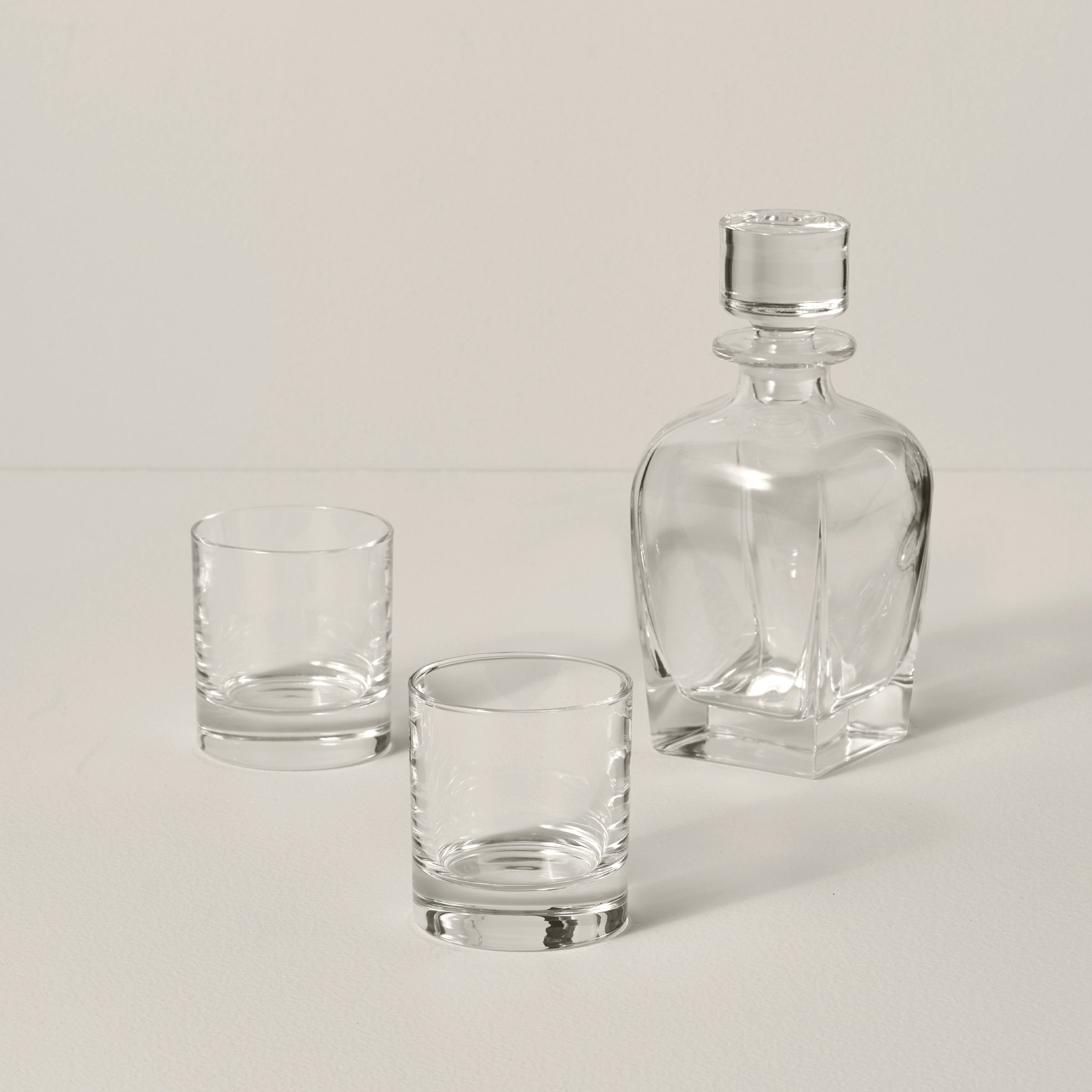 Tuscany Classics 3-Piece Decanter & Glass Set