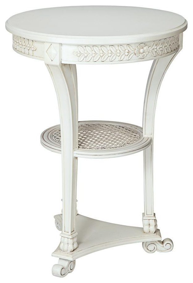 Design Toscano Languedoc Pedestal Table   French Country   Side Tables And End Tables   by PARMA HOME  Houzz