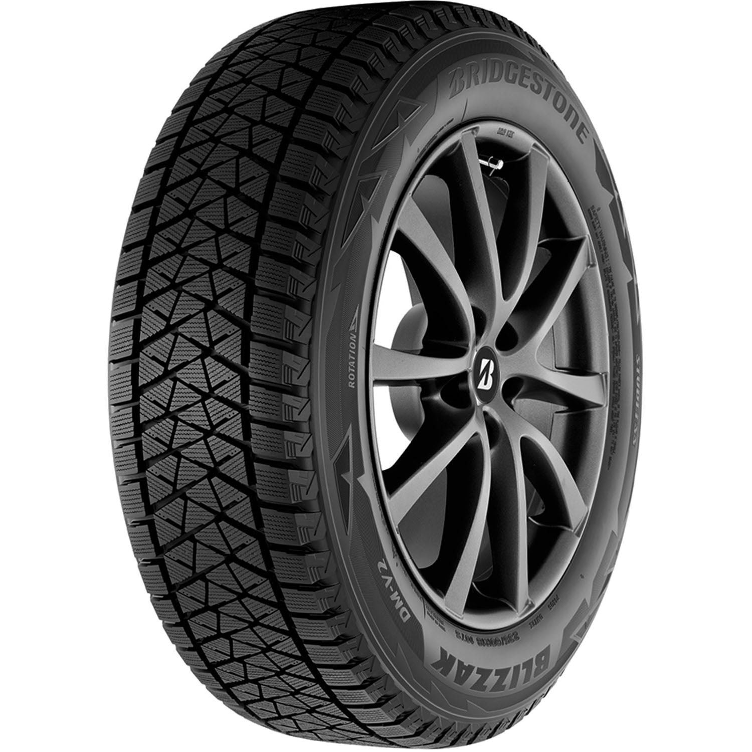 Bridgestone Blizzak DM-V2 Winter 245/65R17 107S Light Truck Tire