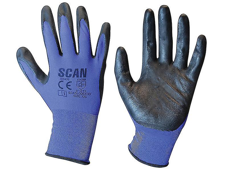 Scan Max. Dexterity Nitrile Gloves - Extra Extra Large (Size 11)