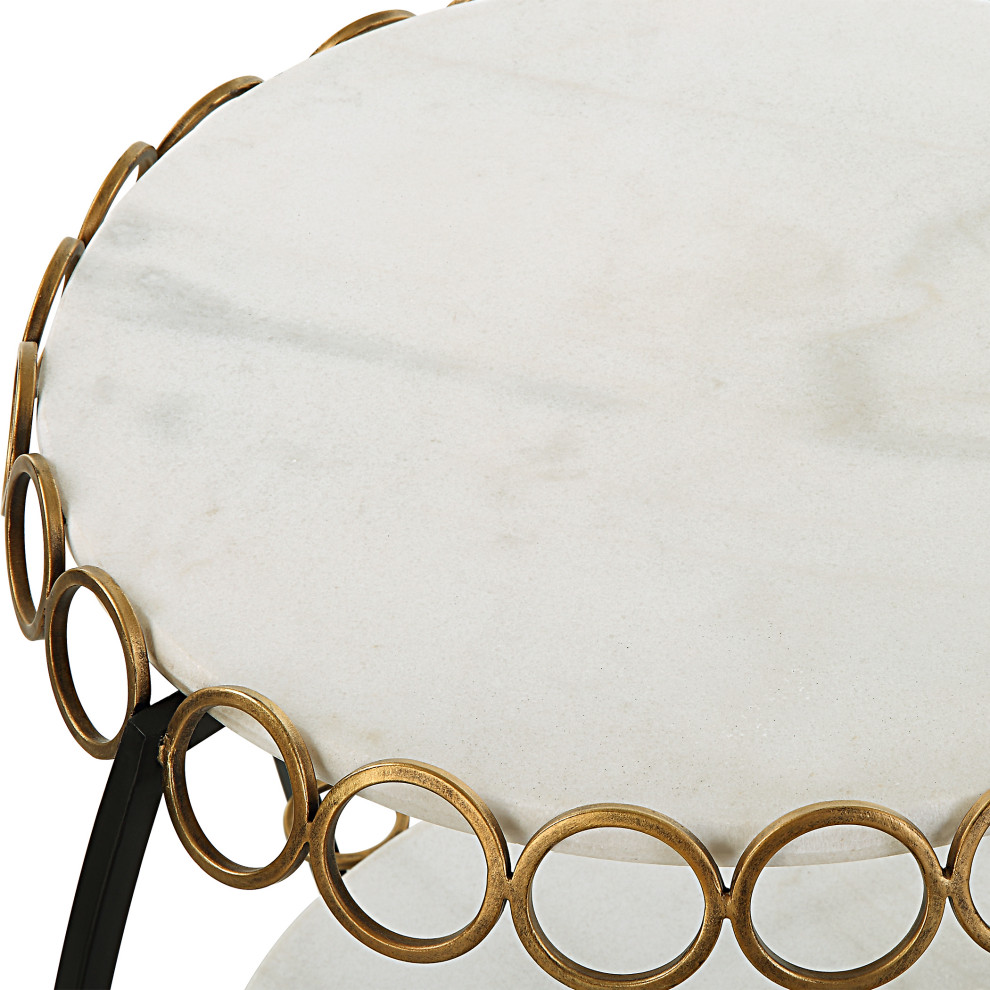 Chainlink Side Table   Side Tables And End Tables   by Uttermost  Houzz