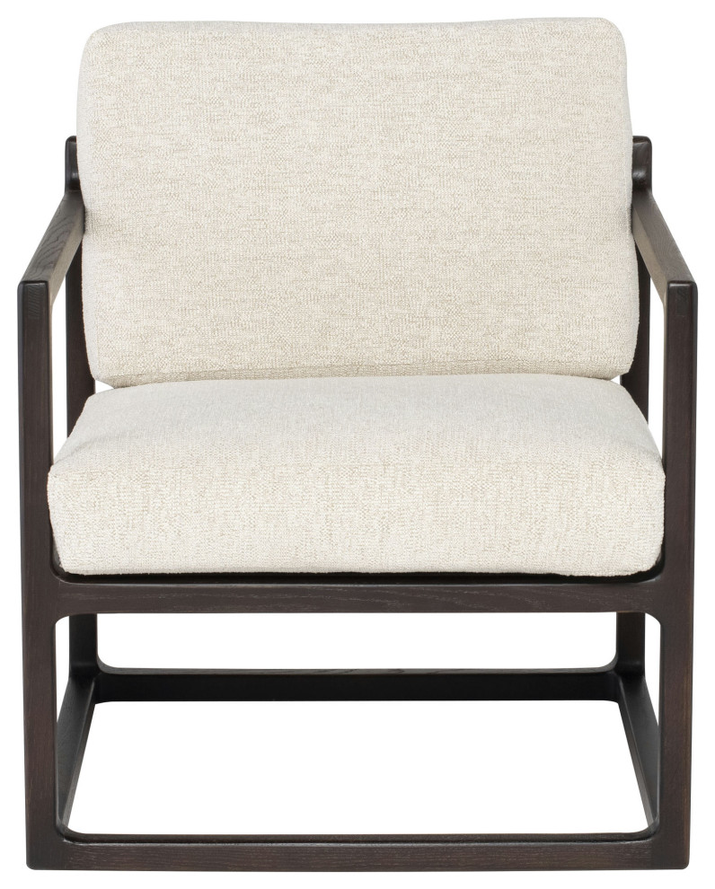 Lian Shell Fabric Occasional Chair   Transitional   Armchairs And Accent Chairs   by Kolibri Decor  Houzz