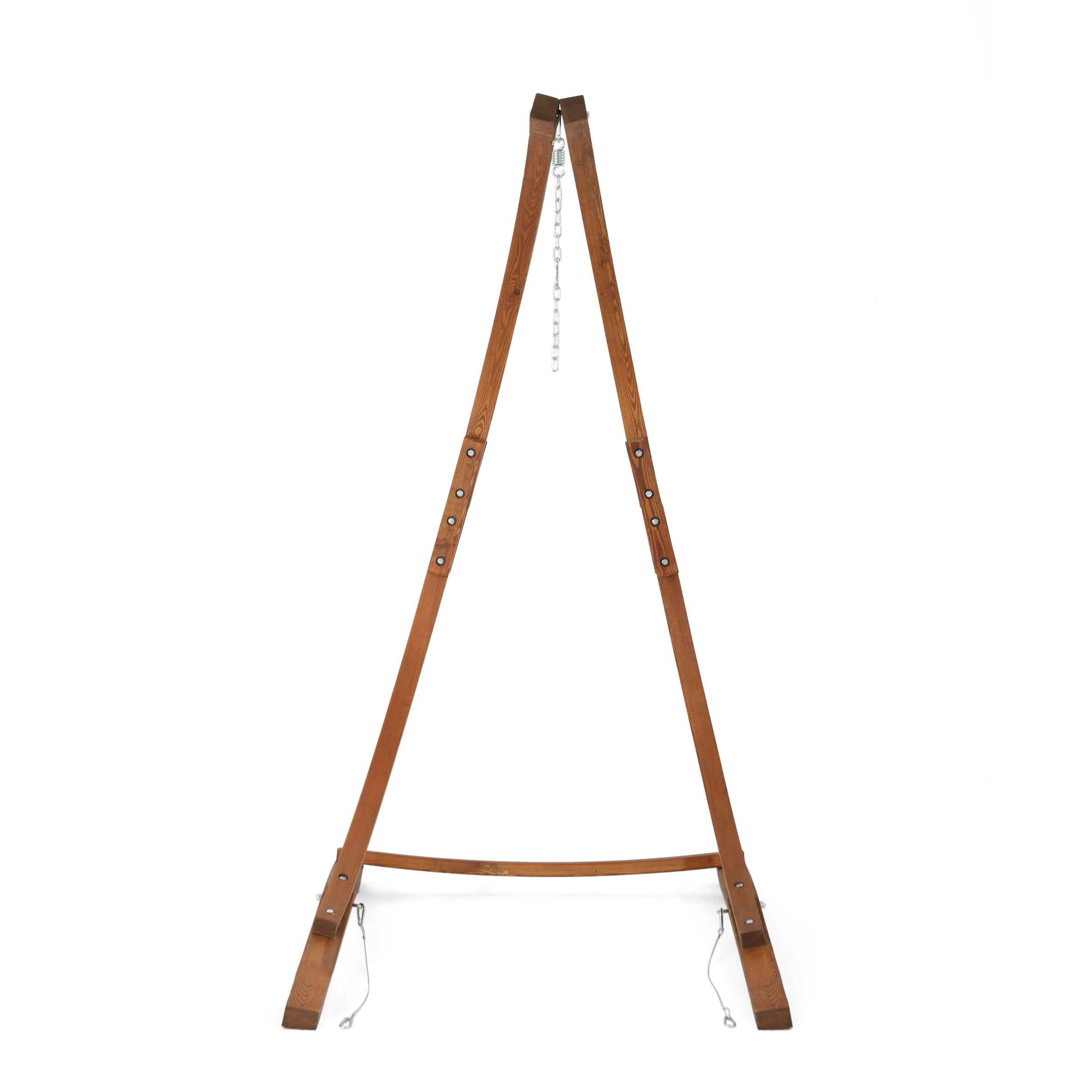 Gina Outdoor Wood Hammock Chair Stand