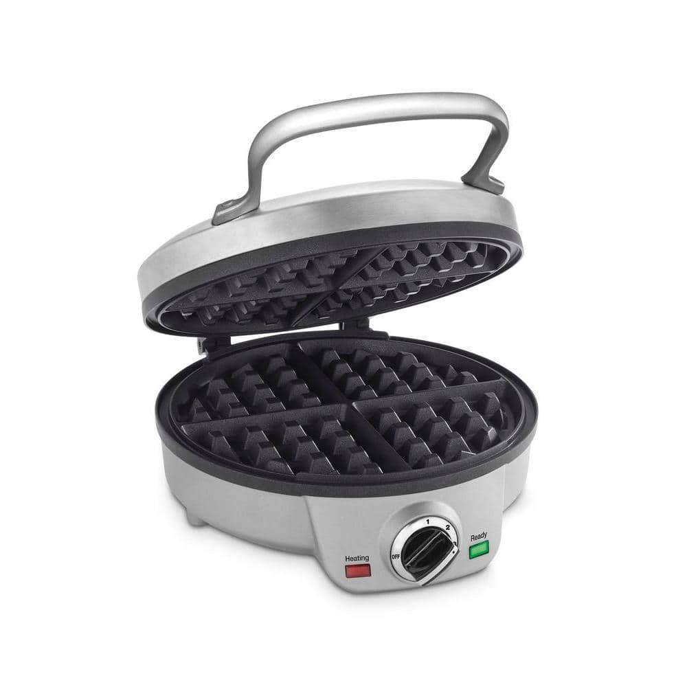 Cuisinart Single Waffle Stainless Steel Belgian Waffle Maker WAF200