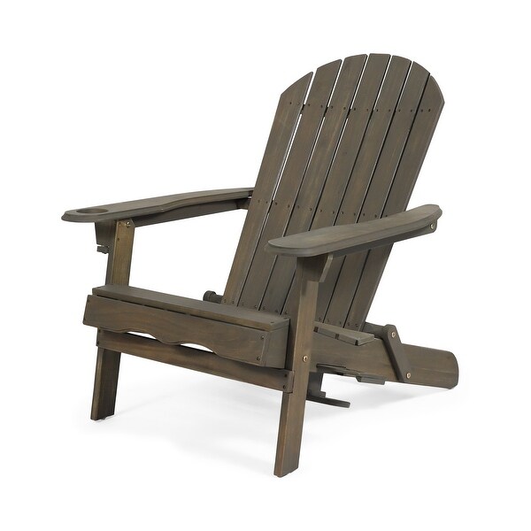 Bellwood Acacia Wood Folding Adirondack Chair by Christopher Knight Home