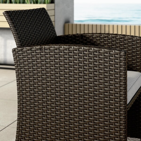 Corvus Alsace 4piece Outdoor Rattan Wicker Sofa Set