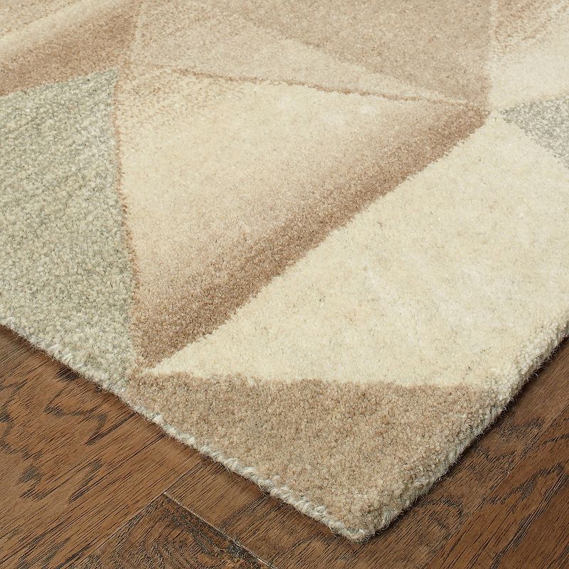 StyleHaven Indie Geometric Textures Wool Rug