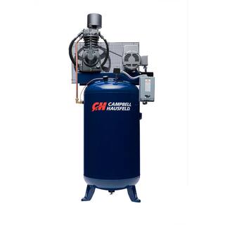 Campbell Hausfeld 80 Gal. Electric Vertical Two Stage Stationary Air Compressor 25CFM 7.5HP 208-230V 1PH (TF211201AJ) TF211201AJ